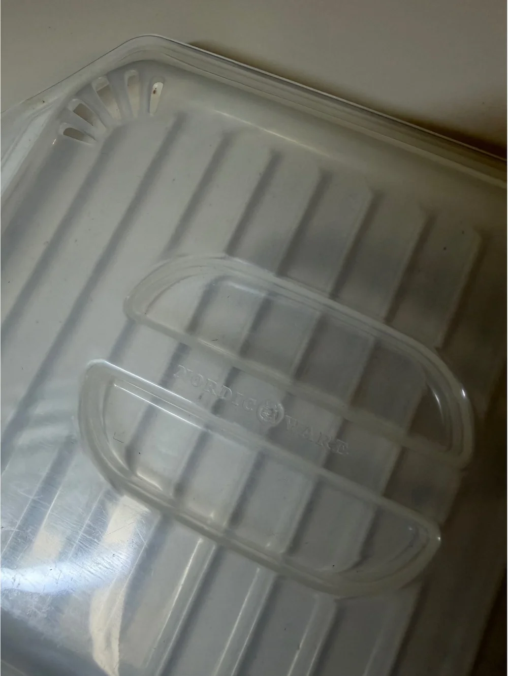 Nordic Ware Compact Bacon Rack with Clear Lid